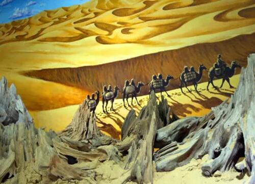 古森林博物园丝绸之路