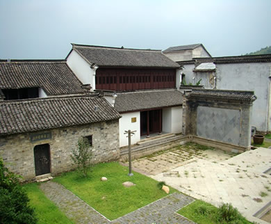 吴昌硕居住的屋子