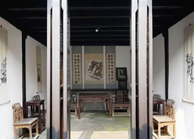 吴昌硕故居堂屋