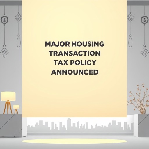 重磅！住房交易税收新政公布